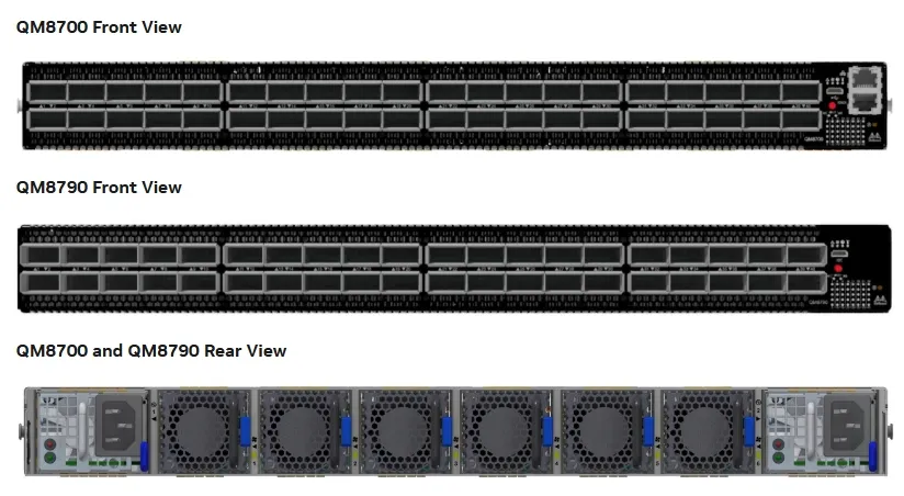 Hiệu suất mạng nâng cao Mellanox Mqm8790-HS2r Quantum Hdr Infiniband Switch 40 Qsfp56 cổng Nvidia 1