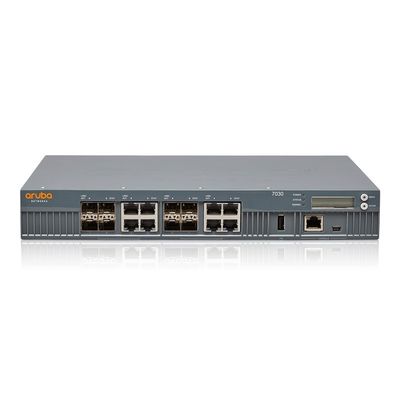 7000 Sê-ri WLAN 7030 Bộ điều khiển Aruba 64 AP 7030-RWJW686A 8 Cổng kết hợp