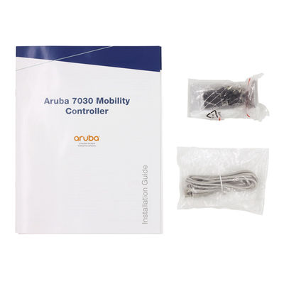 7000 Sê-ri WLAN 7030 Bộ điều khiển Aruba 64 AP 7030-RWJW686A 8 Cổng kết hợp