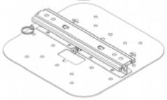 R1C72A Điểm truy cập không dây Aruba Gắn trần AP-MNT-MP10-E