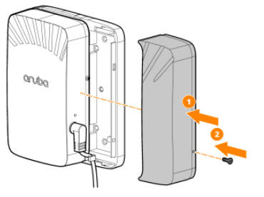 Điểm truy cập không dây Aruba treo tường Nhiều giá treo R3V58A AP-500H-MNT1