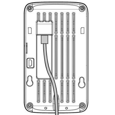 2x2 Điểm truy cập AP Aruba Hospitality hợp nhất Sê-ri 500H AP 505H (RW) Với 1+4 Ethernet PSE USB