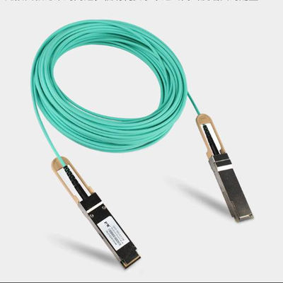 QSFP LSZH Mellanox AOC Cáp quang hoạt động MFA1A00-C050 100GbE 50m mới và nguyên bản