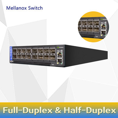 Công tắc 2 lõi Độ sâu ngắn Mellanox SN2000 MSN2100-CB2F 100GbE 1U 16 Cổng QSFP28 2 AC PSU X86