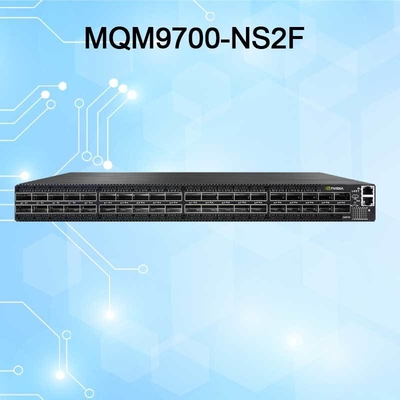 MQM9790-NS2F Mellanox Network Switch P2C Airflow 64 cổng NDR 32 cổng OSFP không quản lý