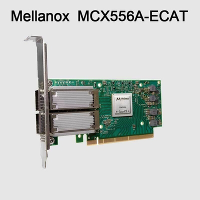 ConnectX-5 VPI Adapter Mellanox Network Card EDR IB 100GbE Cổng kép QSFP28 PCIe3.0 MCX556A-ECAT