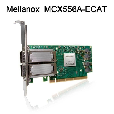 ConnectX-5 VPI Adapter Mellanox Network Card EDR IB 100GbE Cổng kép QSFP28 PCIe3.0 MCX556A-ECAT