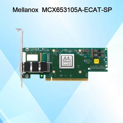 Card mạng Infiniband VPI Connectx6 Single-Port Osfp56 EDR 100GB/s MCX653105A-Ecat-Sp của Nvidia