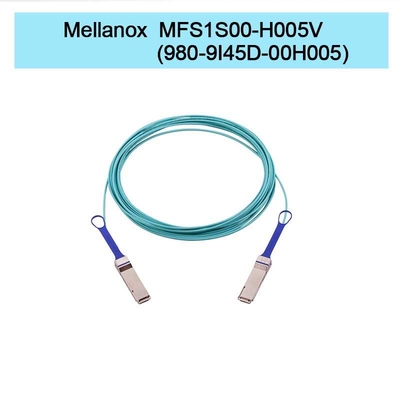MFS1S00-H005V ((980-9I45D-00H005) Cáp quang hoạt động Aoc Tối đa 200Gb/S IB HDR QSFP56 5m