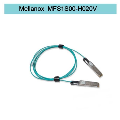 MFS1S00-H020V(980-9I45T-00H020) Cáp quang chủ động Mellanox Aoc Ethernet 200GbE QSFP56 Cáp quang infiniband