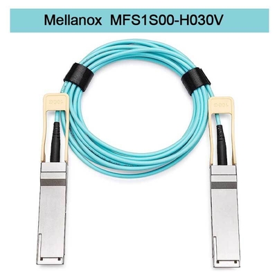 MFS1S00-H030V ((980-9I440-00H030) Cáp mạng Aoc IB HDR Tối đa 200Gb/S QSFP56 30m 200GBase-AOC QSFP56 Đến QSFP56