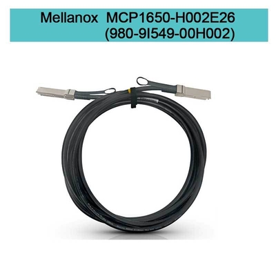 MCP1650-H002E26(980-9I549-00H002) Cáp DAC Mellanox Đồng Thụ Động Ib HDR Lên Đến 200GB/S Qsfp56 2M
