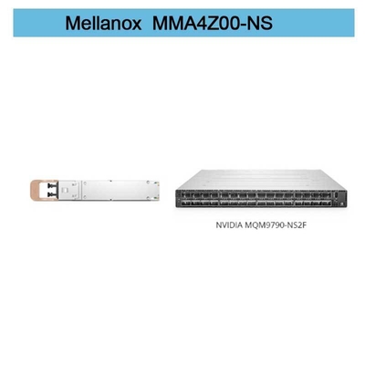 MMA4Z00-NS SFP+ MELLANOX tương thích 800G 2xSR4 OSFP PAM4 850nm 50m InfiniBand NDR Module