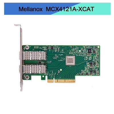 MCX4121A-XCAT ConnectX-4 Lx EN Thẻ mạng Mellanox Cổng kép 10GbE SFP28 PCIe3.0 X8