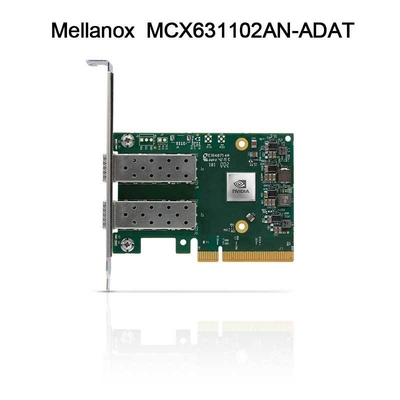 Card mạng Nic Mellanox 25GB MCX631102AN-ADAT Cổng kép SFP28 PCIE 4.0 X8