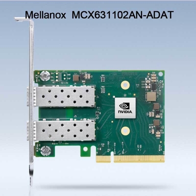 Card mạng Nic Mellanox 25GB MCX631102AN-ADAT Cổng kép SFP28 PCIE 4.0 X8