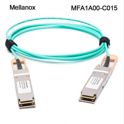 Cáp Ethernet 100GbE QSFP LSZH Mellanox AOC MFA1A00-C015 15m