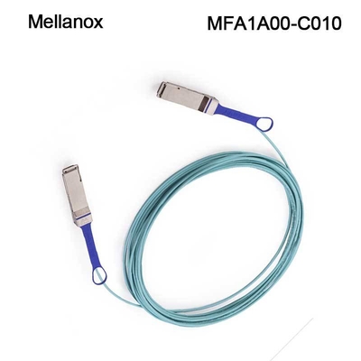 Cáp quang chủ động 100GbE LSZH Mellanox QSFP28 AOC MFA1A00-C010 10m