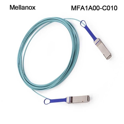 Cáp quang chủ động 100GbE LSZH Mellanox QSFP28 AOC MFA1A00-C010 10m