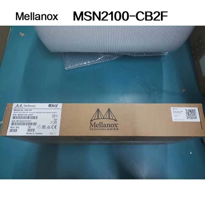 MSN2100-CB2F Bộ chuyển mạch Ethernet Mellanox Nửa chiều rộng 10/25GbE và 100GbE