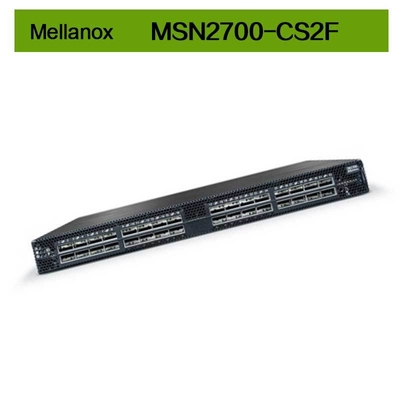MSN2700-CS2F Mellanox Switch Spectrum dựa trên 32 cổng 100GbE nền tảng Ethernet mở