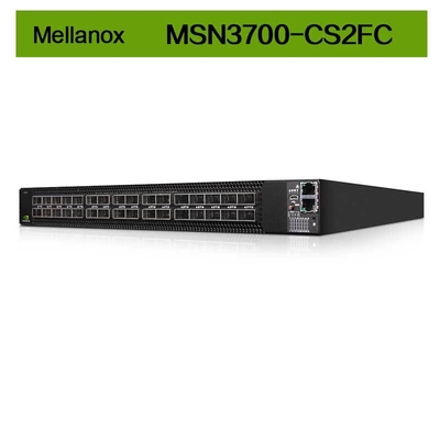 Cumulus Linux 2 AC PSU Switch mạng Mellanox MSN3700 - CS2FC 100GbE 1U 32 cổng QSFP28