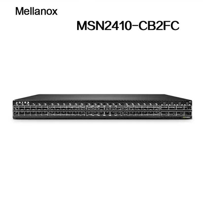 MSN2410-CB2FC Mellanox sN2410Mellanox Network Switch Cumulus Linux 48 Cổng SFP28 8 Cổng QSFP28