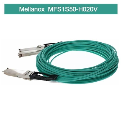 IB HDR MMF Splitter Mellanox AOC Cable MFS1S50-H020V (QSFP56 đến 2xQSFP56)