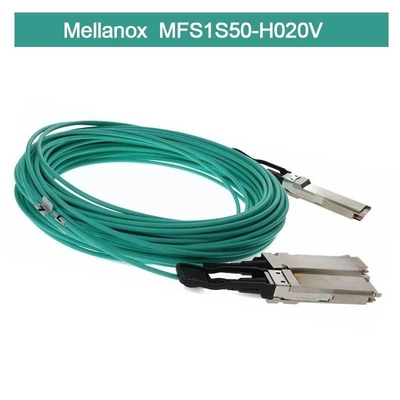 IB HDR MMF Splitter Mellanox AOC Cable MFS1S50-H020V (QSFP56 đến 2xQSFP56)