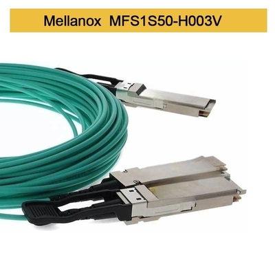 Cáp AOC MFS1S50-H003V 200GbE sang 2x100GbE QSFP56 sang 2xQSFP56 MMF Mellanox