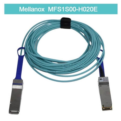 Cáp Mellanox AOC độ trễ thấp MFS1S00-H020E Splitter Cable Ethernet 200GbE đến 2x100GbE 20m