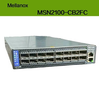 MSN2100-CB2FC Nvidia Spectrum 100gbe 1u Switch 1g Max Speed Cumulus Linux 16 Qsfp28 Cổng 2 AC Psus X86 2 lõi Độ sâu ngắn P2c Airflow