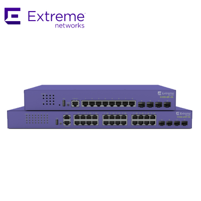 Bộ chuyển mạch Extreme Networks X435 AVB 24P X435 4S 68Gbps 50.6Mpps mới và nguyên bản