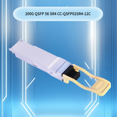 200g Qsfp56 Sr4 Optical Transceiver 100m trên Om4 / 70m trên Om3 Fiber High-Performance Computing Interconnect cho Trung tâm Dữ liệu