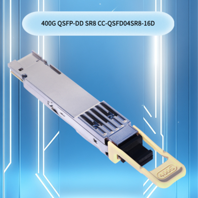 Mô-đun máy thu quang tốc độ cao 400g Qsfp-Dd Sr8 cho Trung tâm dữ liệu