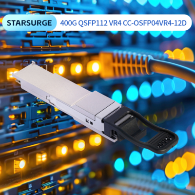 Bộ thu phát Qsfp 112 Vr4 Inphy 400g cho Mạng hiệu suất cao