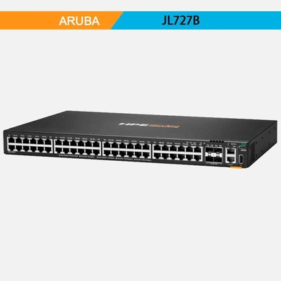 100% Genuine Products Hpe Aruba Networking Cx 6200f 48g Class-4 Poe 4SFP+ 370W Switch (JL727B)