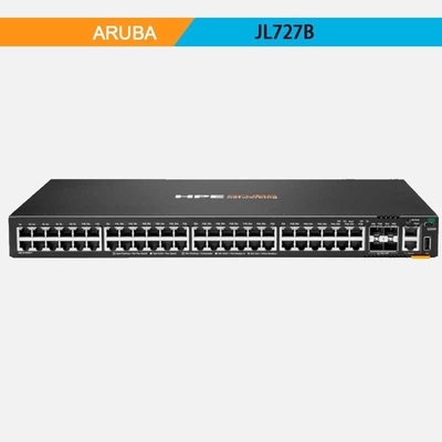 100% Genuine Products Hpe Aruba Networking Cx 6200f 48g Class-4 Poe 4SFP+ 370W Switch (JL727B)