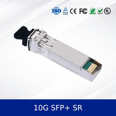 Mô-đun thu phát quang Ethernet 10GB/s 850nm 300m SFP+ 10G-SR, Cấp thương mại