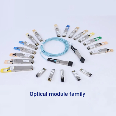 Mô-đun thu phát quang QSFP56 SR4 CDR 200G 100m trên sợi quang Om4 / 70m trên sợi quang Om3, kết nối hiệu suất cao cho trung tâm dữ liệu
