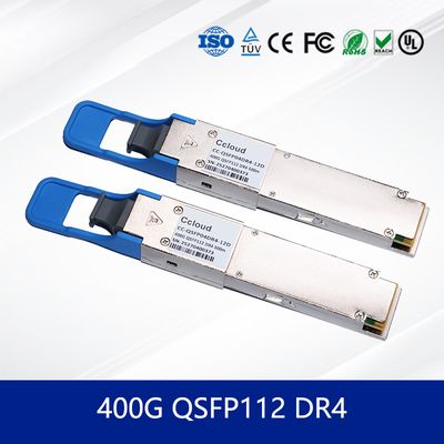 Mô-đun máy thu quang tốc độ cao 400G QSFP112 DR4 cho trung tâm dữ liệu Số lượng lớn hàng hóa ngay lập tức