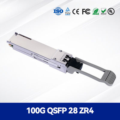 Ứng dụng đầu tiên 100G QSFP28 ZR4 80KM Fiber Optical Transceiver Module cho Trung tâm Dữ liệu