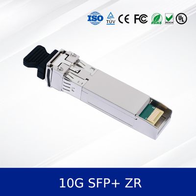 Mô-đun truyền thu quang 10G SFP + ZR Extended Reach, Máy thu APD, Nhiệt độ công nghiệp