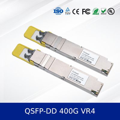 Mô-đun thu phát quang 400G QSFP-DD VR4, tầm xa 50m, PAM4, CMIS 5.0