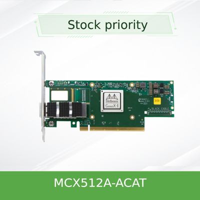 MCX512A-ACAT Mellanox Connectx 5 Cổng kép 10 25gbe Sfp28 EN Thẻ bộ chuyển đổi PCIe 3.0 X8