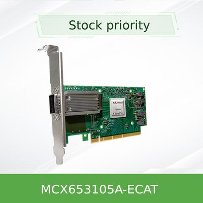 Card mạng Mellanox MCX653105A-ECAT Nic Card ConnectX-6 100GbE Single Port