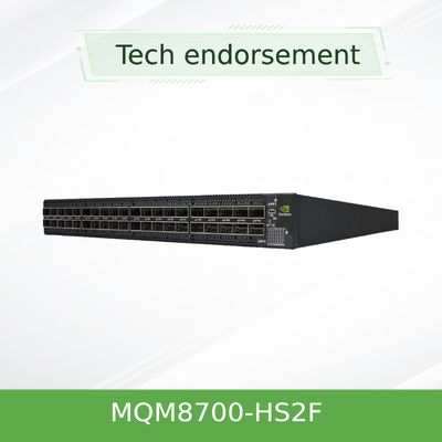 Bộ chuyển mạch mạng Mellanox MQM8700-HS2F tăng tốc các ứng dụng HPC và AI