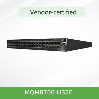 MQM8700-HS2F(920-9B110-00FH-0MD) Bộ chuyển mạch mạng Mellanox Quantum Hdr Infiniband với 40 cổng QSFP56