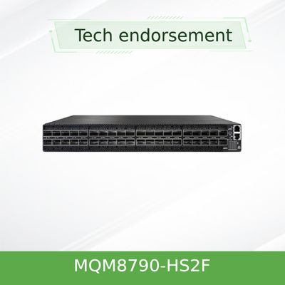 MQM8790-HS2F ((920-9B110-00FH-0D0) HDR Mellanox Infiniband network Switch 40 QSFP56 Cổng 2 Nguồn cung cấp điện AC