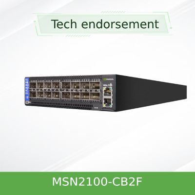 MSN2100-CB2F Bộ chuyển mạch mạng Mellanox 100 Gigabit Ethernet GbE